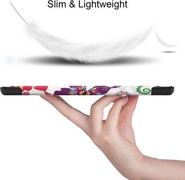 Actual product image MU Style Triple folding cover with pattern (Galaxy Tab S7+)