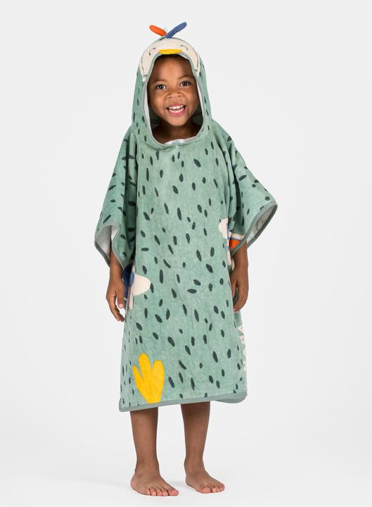 Image du produit Nabaiji Poncho de bain Bébé - Peroquet vert (95 C)