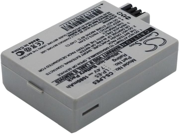GreenCell Batteri for Canon LP-E5 EOS 450D 500D 1000D etc., 7.4V 1500mAh (Rechargeable battery)