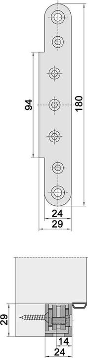 Actual product image Simonswerk Cover angle VX 75