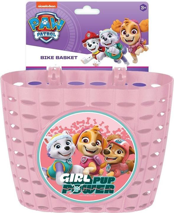 Actual product image Paw Patrol Bike Basket Girl