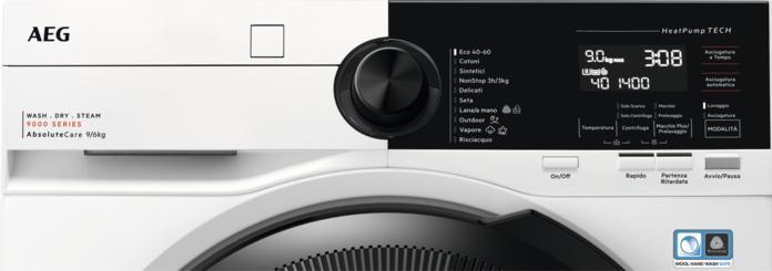 Actual product image AEG LWR9E964MB OKOKombi 9000 Series Washer-Dryer