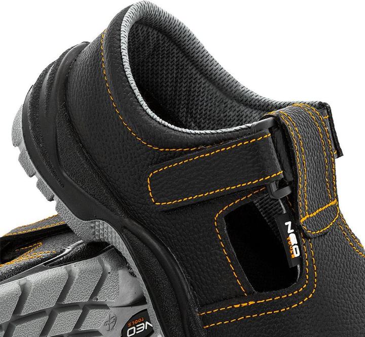Productafbeelding Neo Tools Werksandalen (Leren werksandalen, S1 SRC, maat 45) (S1, 45)