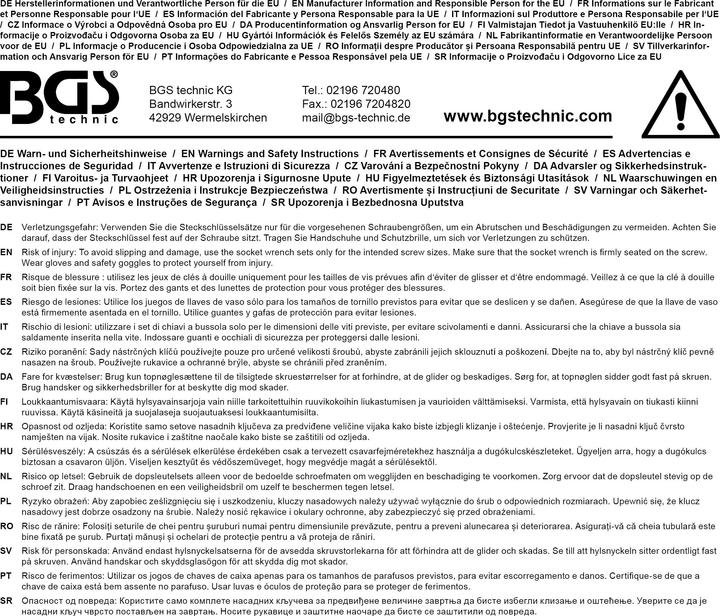 Produktbild BGS Leerkoffer für Art. 2147 (1/4")