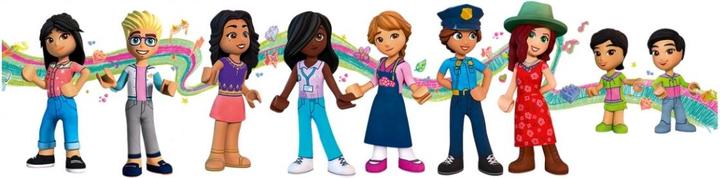 Actual product image LEGO City centre (41732, LEGO Friends)