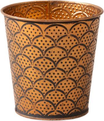 Immagine prodotto Esmée Vaso da fiori / fioriera Orient, lamiera (11 cm)