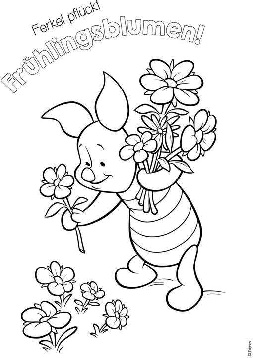 Immagine prodotto Disney: immagini di primavera da colorare