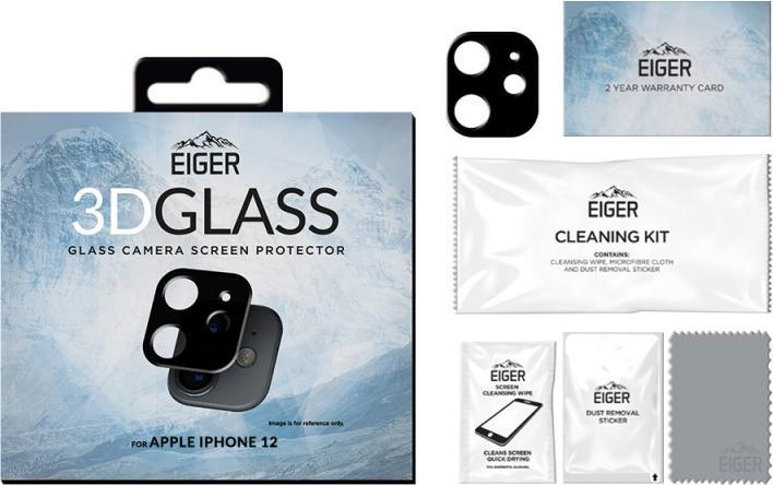 Actual product image Eiger Mountain Glass Lens (1 Piece, Apple iPhone 13)