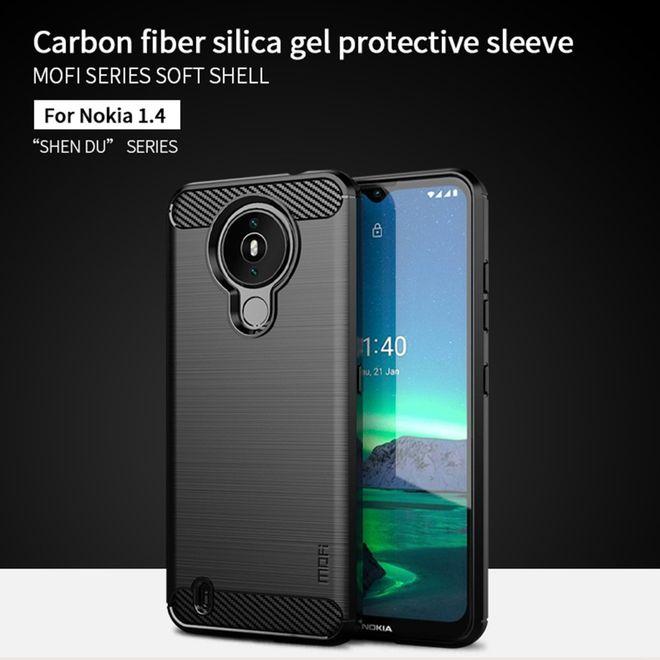 Image du produit Mofi Fibre de carbone TPU Series (Nokia 1.4)