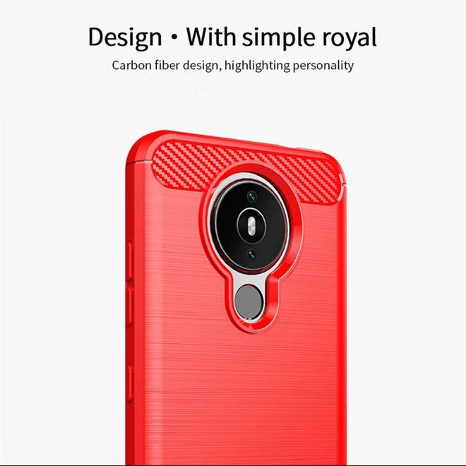 Actual product image Mofi Carbon Fiber TPU Series (Nokia 1.4)
