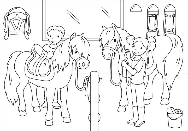 Immagine prodotto Tessloff Il mio libro da colorare più bello. Fattoria dei pony