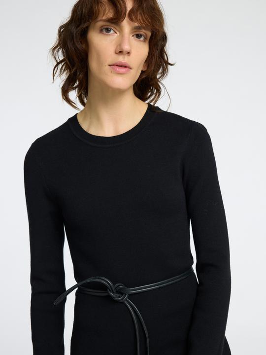 Actual product image Selected Femme Slfkamma Ls Midi Knit Dress (S)
