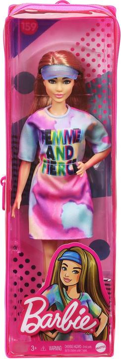 Immagine prodotto Barbie Bambola Fashionista - Abito colorato