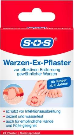 Produktbild SOS Warzen-Ex-Pflaster (24 x)