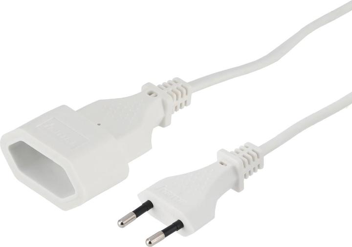Productafbeelding Hama Verlengkabel met eurostekker, voor binnengebruik, 3 m, wit (3 m)