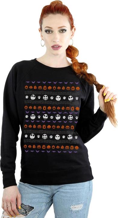 Immagine prodotto Disney Nightmare Before Christmas Halloween Icons Felpa Donna (XL)