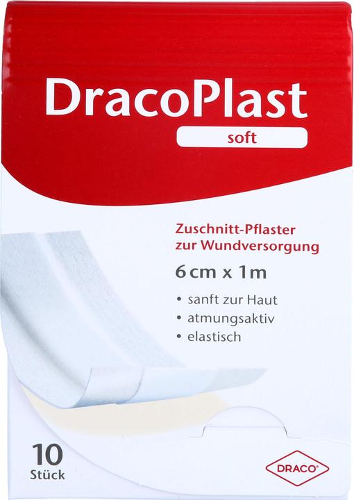 Actual product image Dracco DracoPlast Soft plaster 1 m x 6 cm, 1 pc. plaster (1 x)