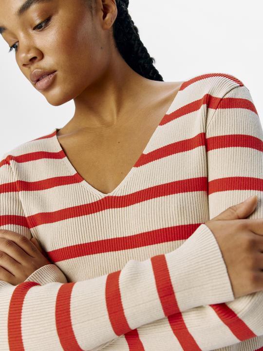 Produktbild Object Gestreiftes Stricktop (S)