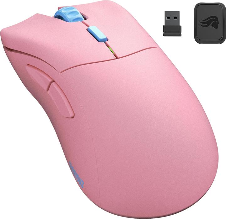 Produktbild Glorious Model D PRO Wireless Gaming-Maus - Flamingo - Forge (Kabellos)