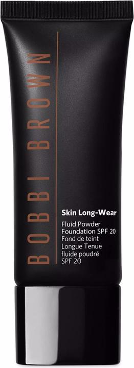 Actual product image Bobbi Brown Skin Long Wear Powder Foundation Sun Protection Factor 20 Walnut (Walnut)