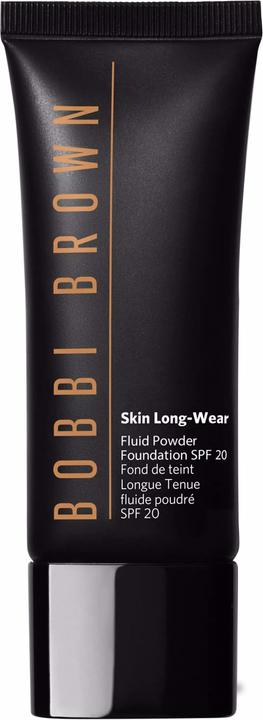 Actual product image Bobbi Brown Skin Long Wear Powder Foundation Sun Protection Factor 20 Neutral Gold (Neutral Golden N-070)