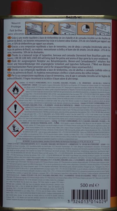Image du produit Avel cire liquide de luxe incolore (1 x, 500 ml)