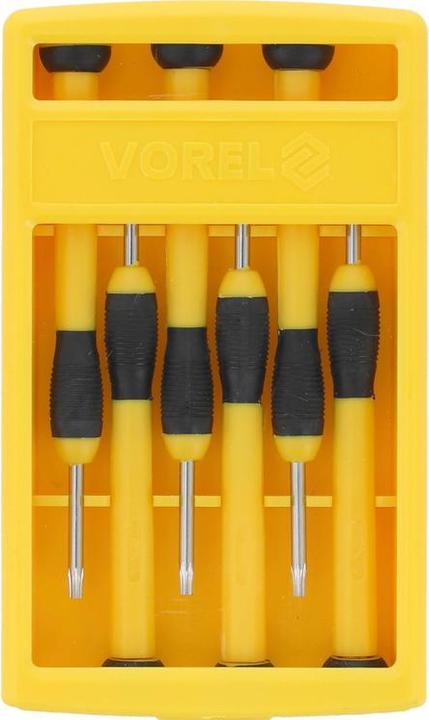 Produktbild Toya CrV TORX Uhren-Schraubendreher-Satz 6-teilig (Pin-torx)
