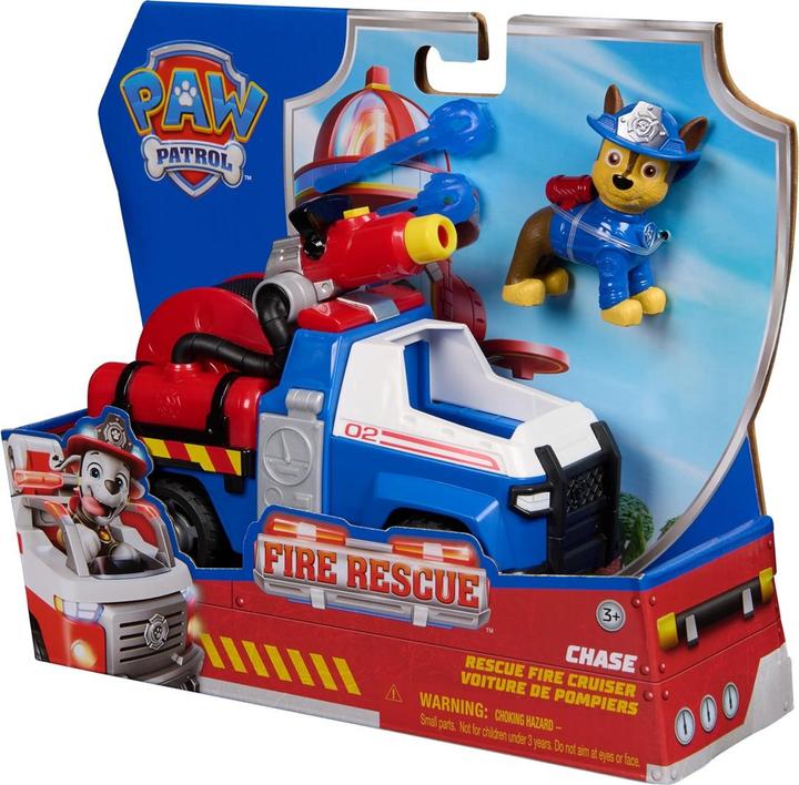 Actual product image Paw Patrol Fire Rescue Vehicle Chase