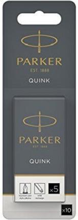Parker Tintenpatrone QUINK (Tintenfass, Schwarz)