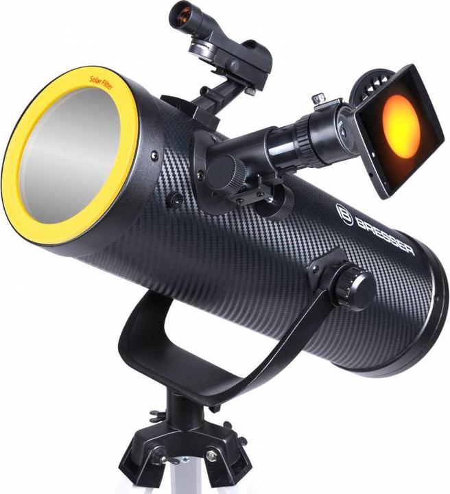 Produktbild Bresser Telescoop Solarix Az 114/500 Met Zonnefilter Aluminium/staal