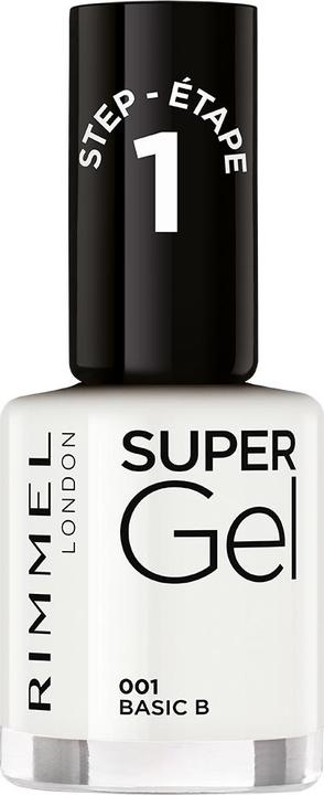 Actual product image Rimmel London Super Gel (001 Basic B, Gel-Effect Nail Polish)