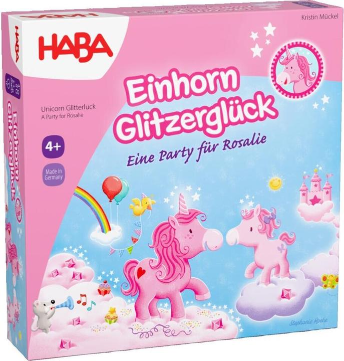 Haba Einhorn Glitzerglück Eine Party für Rosalie (Deutsch, Englisch)