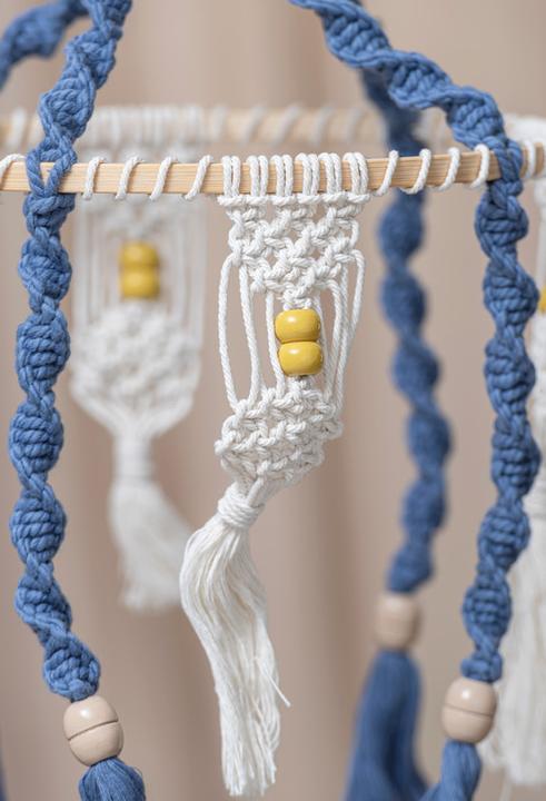 Actual product image Rico Design Wooden beads macramé earth colors, 24 pieces