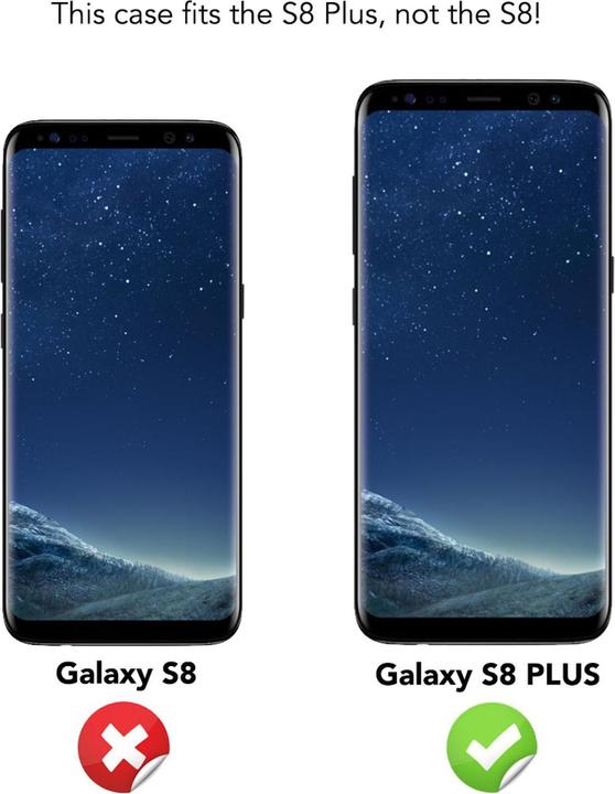 Immagine prodotto Nalia Copertura per cellulare (Samsung Galaxy S8+)