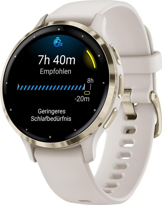 Productafbeelding Garmin Venu 3S Smartwatch ivoor/zacht goud (41 mm, Alleen WLAN)