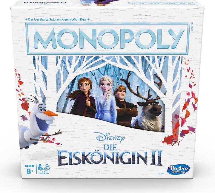Actual product image Hasbro Gaming Monopoly Disney Frozen 2 (German, Swiss German)
