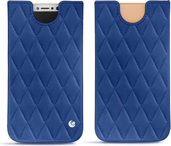 Bleu océan - Couture ( Nappa - Pantone #15458a)