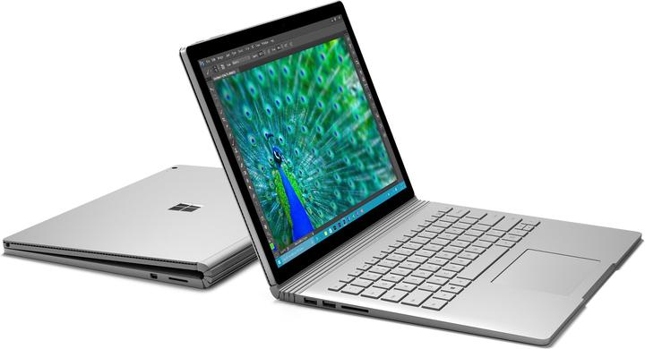 Actual product image Microsoft Surface Book - US layout (13.50", Intel Core i7-6600U, 8 GB, 256 GB, US)