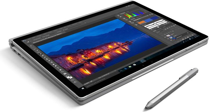 Actual product image Microsoft Surface Book - US layout (13.50", Intel Core i7-6600U, 8 GB, 256 GB, US)