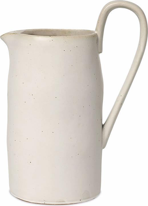 Tachetée blanc cassé