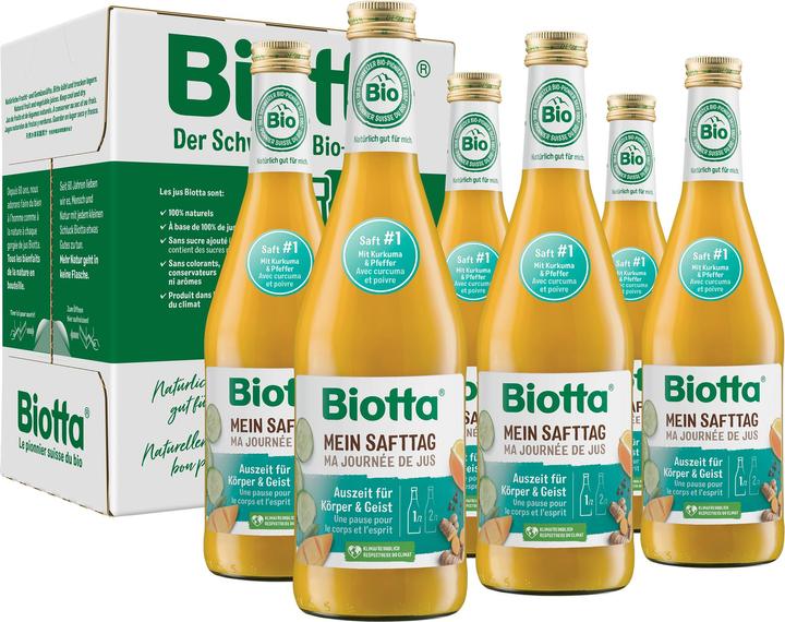 Immagine prodotto Biotta Il mio giorno del succo n. 1 (6 x 50 cl)