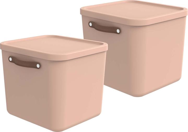 Actual product image Rotho Set of 2 storage boxes Maloja 40l (40 l)