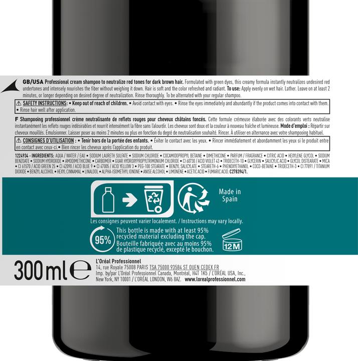 Immagine prodotto L'Oréal Professionnel Série Expert Chroma Crème (300 ml, Shampoo liquido)
