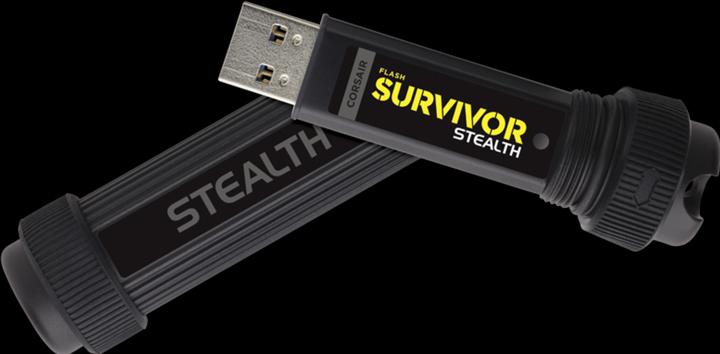 Produktbild Corsair Flash Survivor Stealth (128 GB, USB-A, USB 3.0)