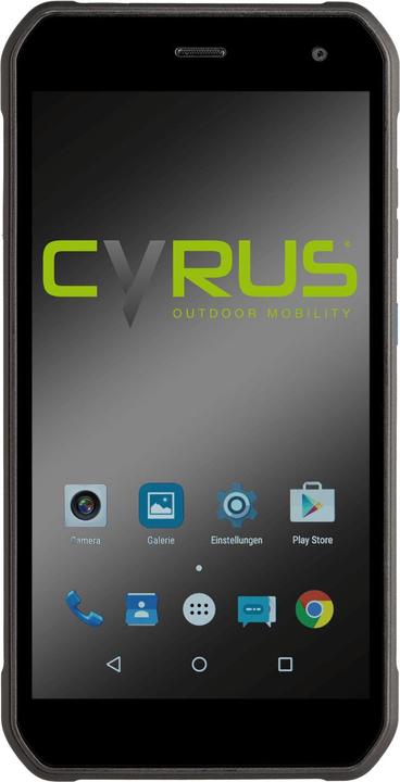 Actual product image Cyrus CS 40 - Freestyle (32 GB, Black, 5.20", Hybrid Dual SIM, 16 Mpx, 4G)