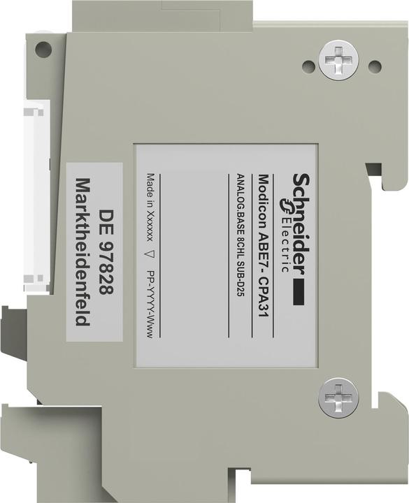 Actual product image Schneider Electric ABE 7 PRE-WIRED SYSTEM, ABE7CPA31 (Base)
