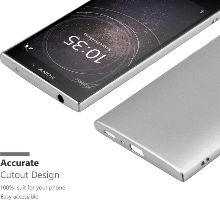 Actual product image Cadorabo Hard Cover Matt Metal Cover (Sony Xperia L2)