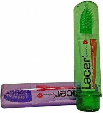 Actual product image Lacer Folding Brush Travel Paste 5ml (3 x)
