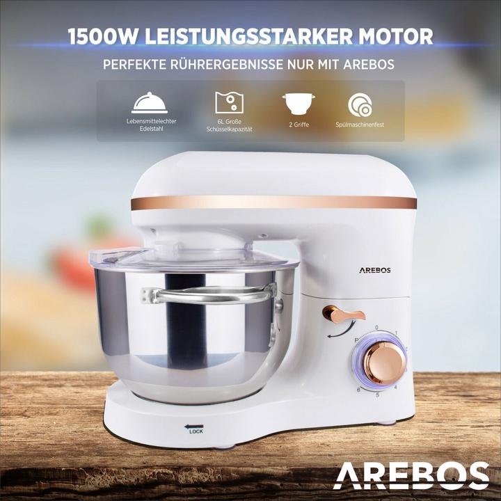 Produktbild Arebos Küchenmaschine (1500 W)