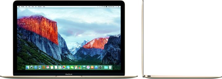Produktbild Apple MacBook Gold (12", Intel Core M3, 8 GB, 256 GB, CH)